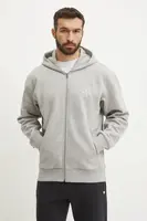 Mikina adidas ALL SZN pánská, šedá barva, s kapucí, melanžová, IY4159