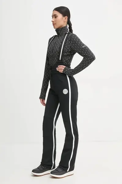 Lyžařské kalhoty EA7 Emporio Armani St. Moritz Fashion černá barva, TN8HZ.6DTP01