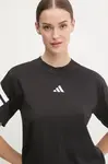 Bavlněné tričko adidas Future Icons černá barva, JE0237