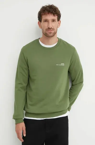 Bavlněná mikina A.P.C. sweat item