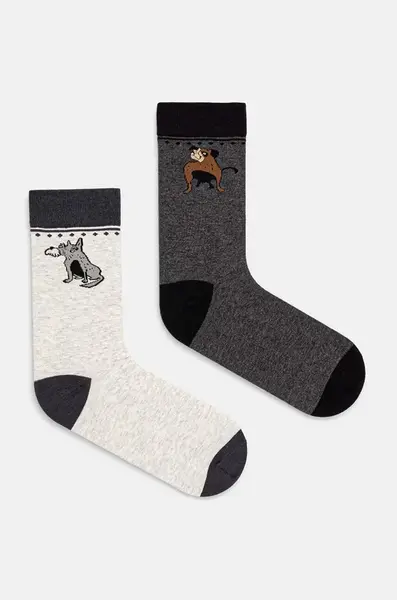 Bavlněné ponožky Medicine 2-pack pánské, více barev