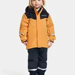 Dětská zimní kombinéza Didriksons SKARE KIDS SET žlutá barva