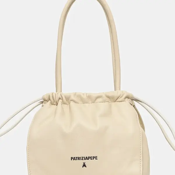 Kožená kabelka Patrizia Pepe