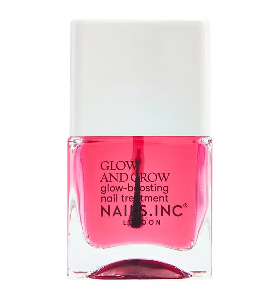 Nails Inc. Treatment Glow and Grow posilující péče na nehty 14 ml
