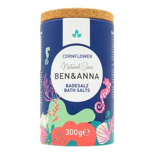 Ben & Anna Sůl do koupele Chrpa 300 g