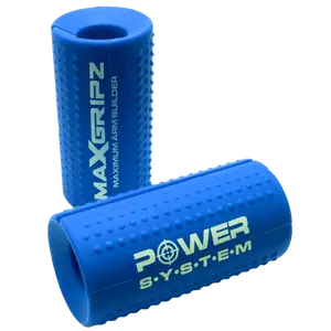 Power System Gripy na posilovací tyč MAX GRIPZ modré - M