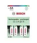 Bosch Rechargeable NiMh AA HR6 2100 mAh Precharged baterie 4 ks