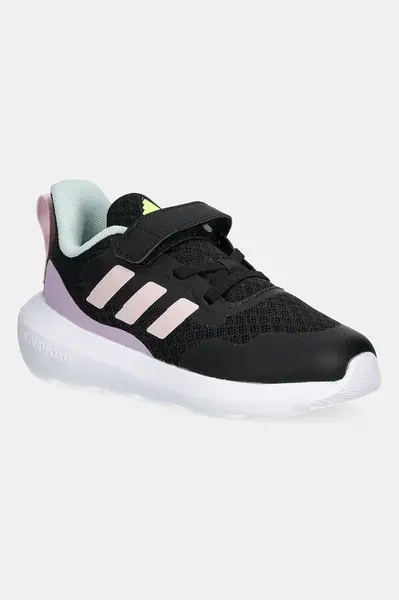 Dětské sneakers boty adidas FortaRun 3.0 černá barva, JI2185