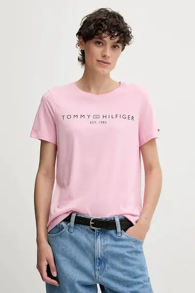 Bavlněné tričko Tommy Hilfiger