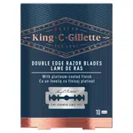 Gillette Náhradné žiletky King (Double Edge Razor Blades) 10 ks