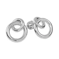 Soliter Pôvabné strieborné náušnice 431 001 02750 04