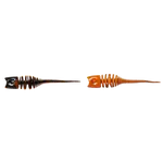 Dam gumová nástraha effzett garlic trout lure uv orange/black 6 cm 10 ks