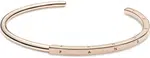 Pandora Pevný otvorený bronzový náramok Pandora Rose 589493C00 17,5 cm