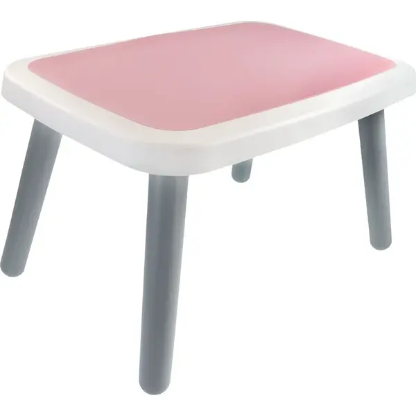 Mochtoys Škandinávsky stôl bielo-ružový