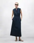 ECOALF Mika Dress Deep Navy S
