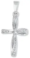 Soliter Jemný stříbrný přívěsek křížek 745 441 001 02120 0400000