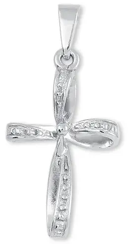 Soliter Jemný stříbrný přívěsek křížek 745 441 001 02120 0400000