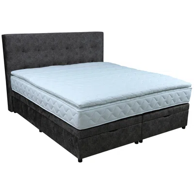 Novel POSTEL BOXSPRING, šedá