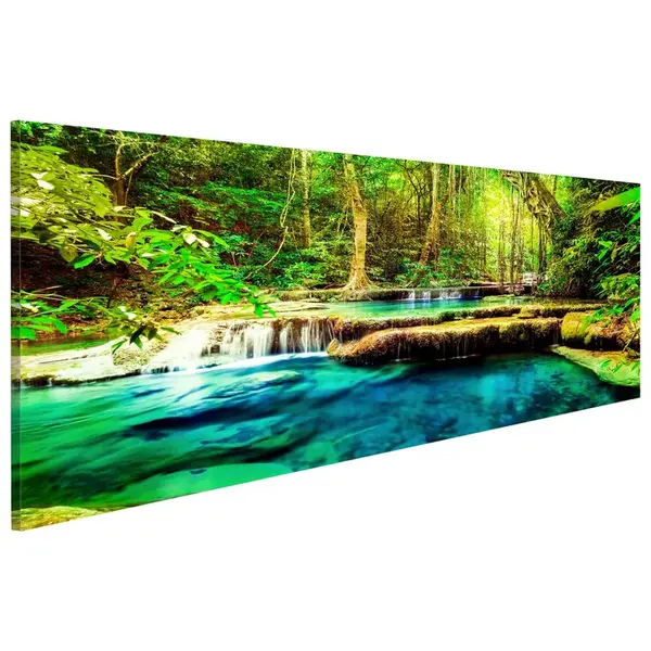 artgeist MALBA NA PLÁTNĚ, stromy, 150/50 cm