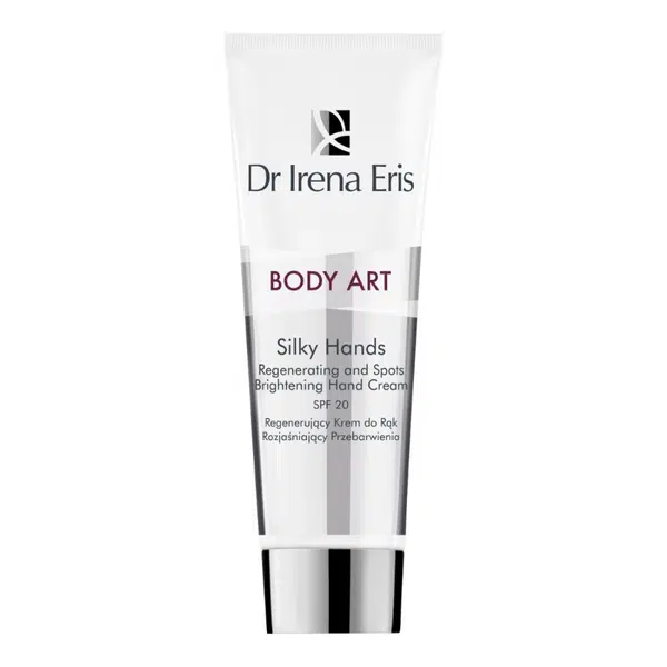 Dr Irena Eris Regenerační krém na ruce proti pigmentovým skvrnám SPF 20 Body Art Silky Hands (Regenerating and Spots Brightening Hand Cream) 75 ml
