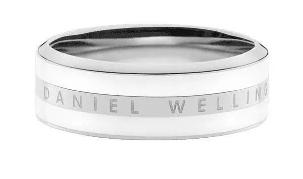 Daniel Wellington Módní ocelový prsten Emalie DW004000 50 mm