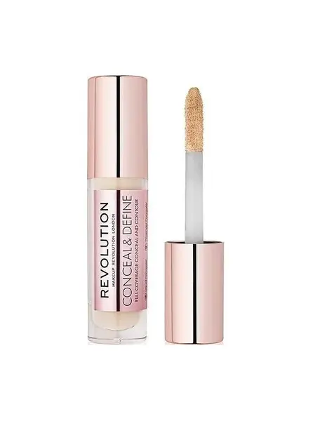 Revolution Tekutý korektor (Conceal & Define Concealer) 4 g C4