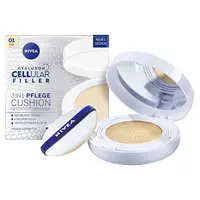 Nivea Pečující tónovací krém v houbičce 3 v 1 Hyaluron Cellular Filler 15 g 02 Medium