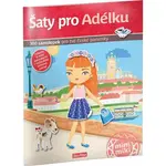 ELLA & MAX ŠATY PRO ADÉLKU Kniha samolepek, mix, velikost