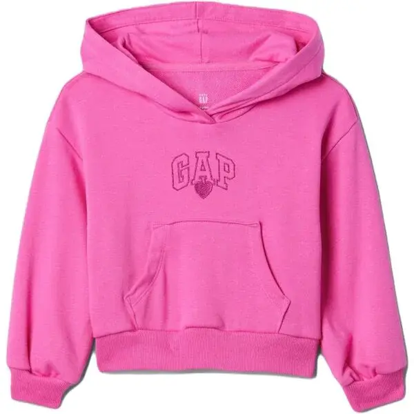 GAP BABY Dětská mikina, růžová, velikost 5Y