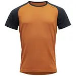 Devold JAKTA MERINO 200 Pánské triko, oranžová, velikost