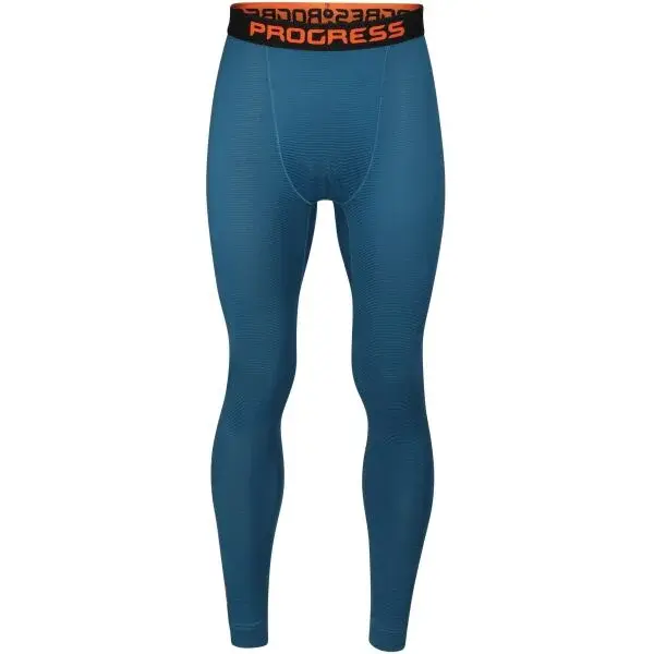 PROGRESS TX SDN Pánské funkční spodky, modrá, velikost