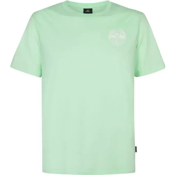 O'Neill CHEST PRINT Pánské tričko, světle zelená, velikost