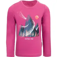 ALPINE PRO VERMO Dětské triko, růžová, velikost 128-134