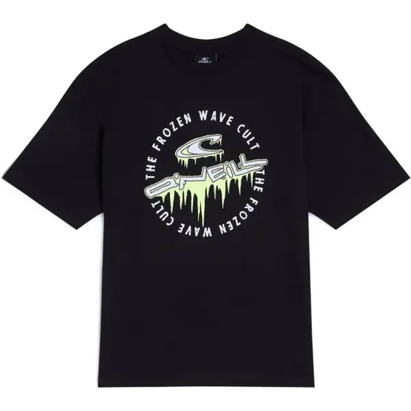 O'Neill GRAPHIC Chlapecké tričko, černá, velikost