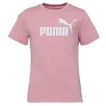 Puma ESSENTIALS NO. 1 LOGO TEE G Dívčí triko, růžová, velikost