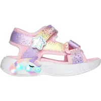 Skechers UNICORN DREAMS - MAJESTIC BLISS Dívčí sandály, růžová, velikost