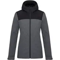 LOAP LUKA Dámská softshellová bunda, tmavě šedá, velikost
