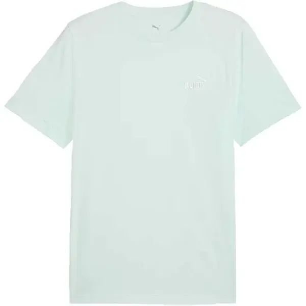 Puma ESSENTIALS SMALL NO.1 LOGO TEE Pánské triko, světle zelená, velikost