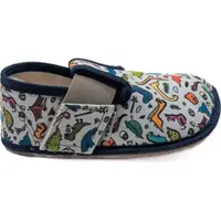 PEGRES BF 01 Detské barefoot papuče, biela, veľkosť