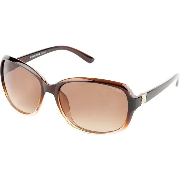 Finmark SUNGLASSES Sluneční brýle, hnědá, velikost