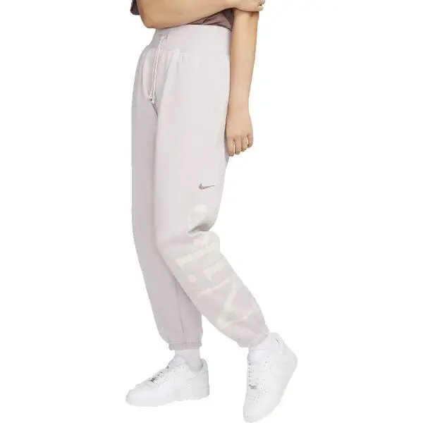 Nike SPORTSWEAR PHOENIX FLEECE Dámské tepláky, fialová, velikost