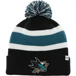 47 NHL SAN JOSE SHARKS BREAKAWAY CUFF KNIT Zimná čiapka, čierna, veľkosť UNI