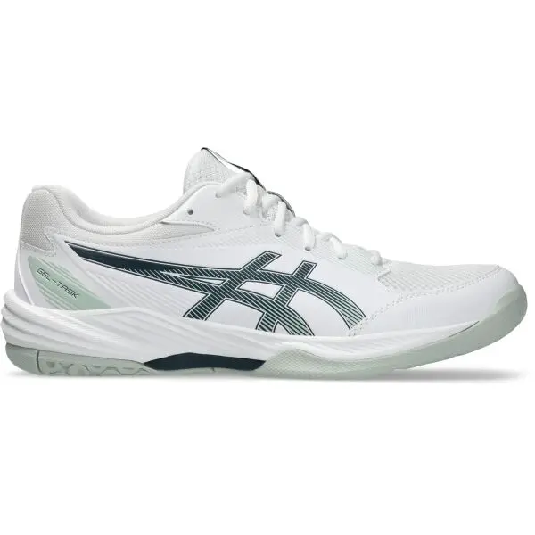 ASICS GEL-TASK 4 Pánská sálová obuv, bílá, velikost 46