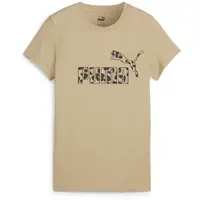 Puma ESSENTIALS + ANIMAL GRAPHIC TEE Dámské tričko, béžová, velikost