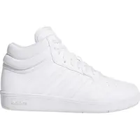 adidas HOOPS 4.0 MID J Dětské kotníkové tenisky, bílá, velikost 39 1/3