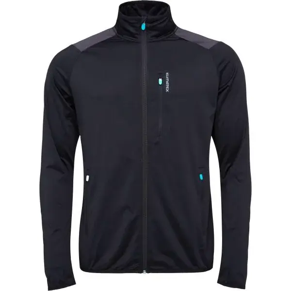 Klimatex DIXON Pánská funkční mikina, černá, velikost