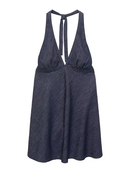 Pull&Bear Letné šaty  tmavomodrá