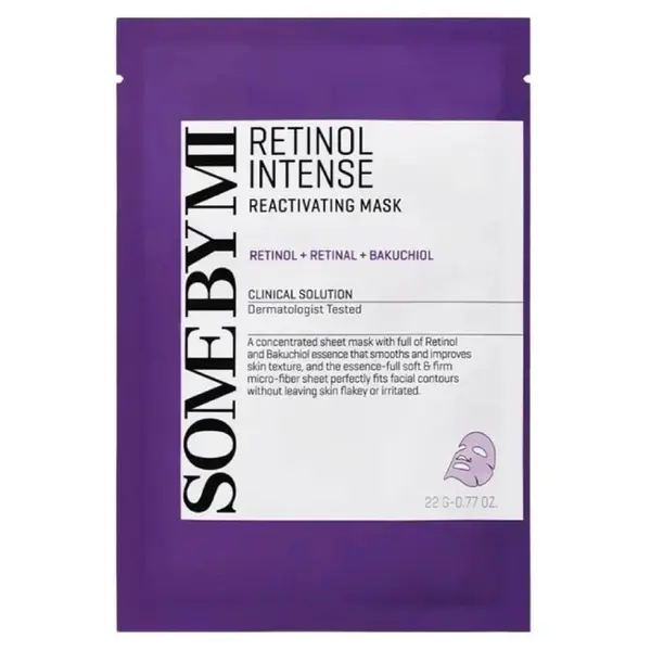 SOME BY MI Retinol Intense Textilní maska proti vráskám 22 g