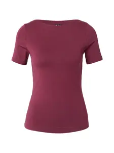VERO MODA Tričko 'VMPANDA'  vínovo červená
