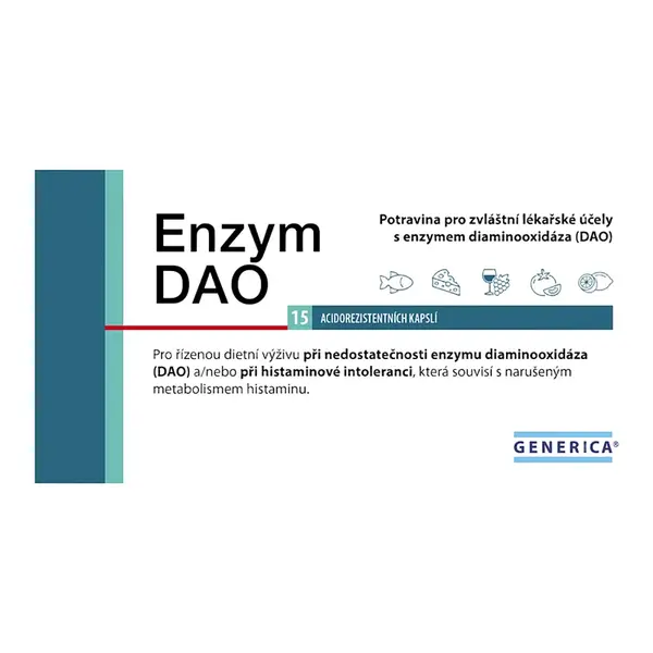 GENERICA Enzym DAO 15 kapslí